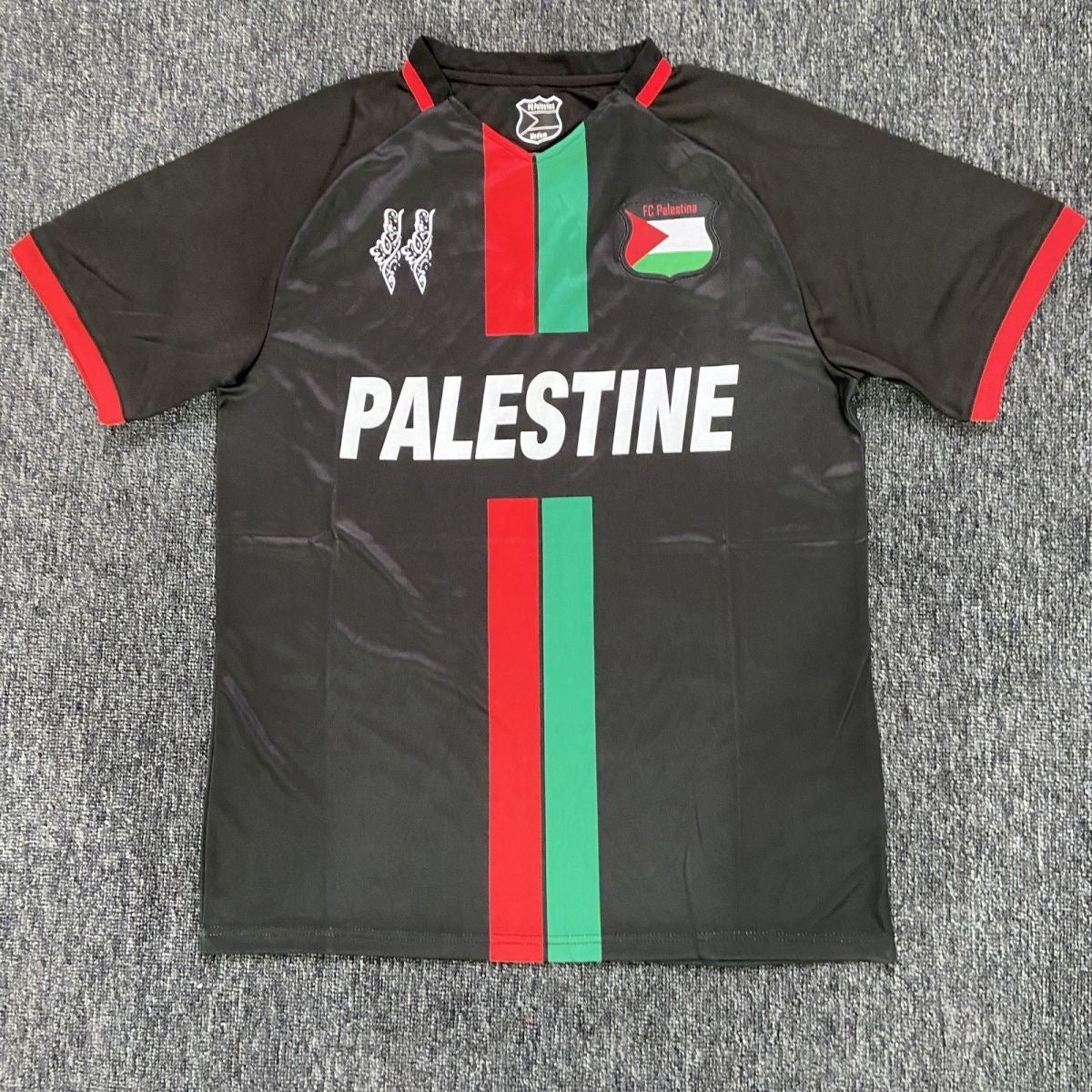 FC Palestina Premium Black Shirt