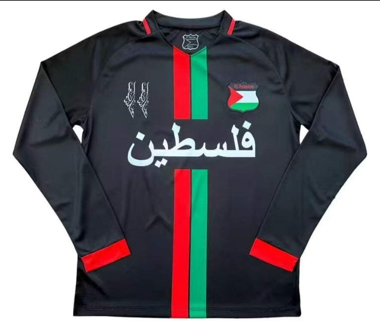 FC Palestina Premium Full Sleeve Top (Black)