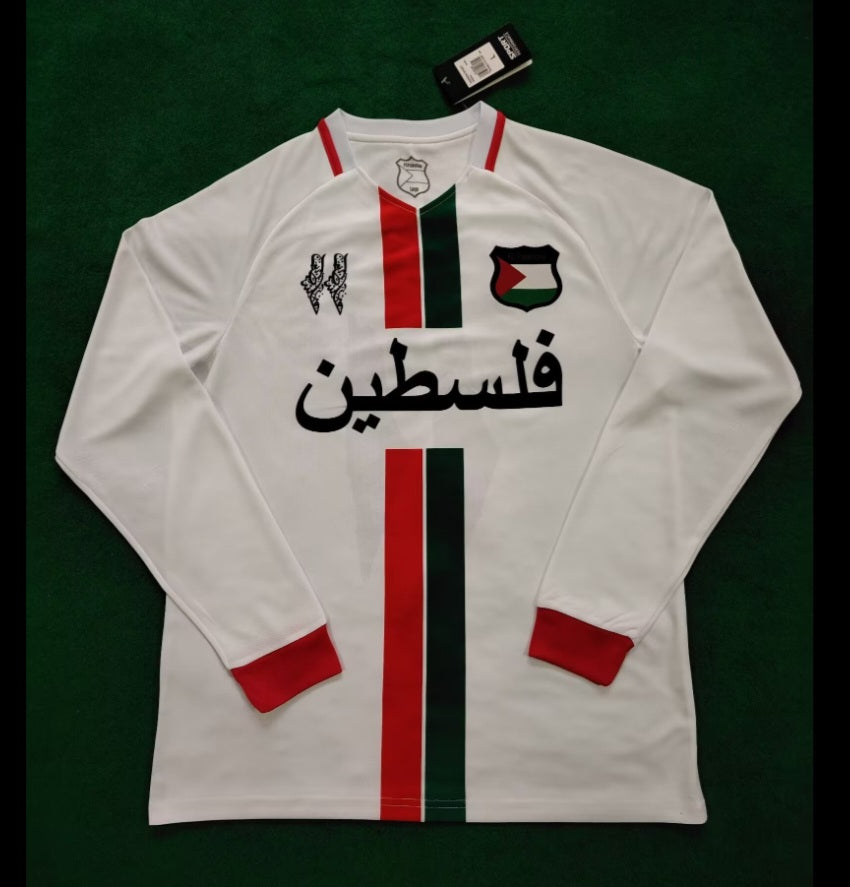 FC Palestina Premium Full Sleeve Top (White)