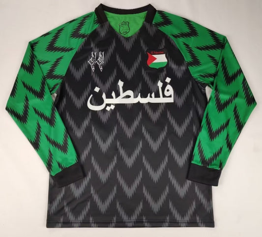 FC Palestina Premium Full Sleeve (Black/Green)