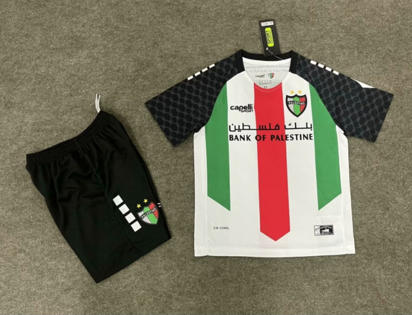 Children's Bank Of Palestine Flag Print Short Set